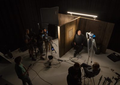 Aquifer Film Studio - BLACKOUT STUDIO - SET BUILD